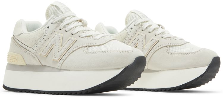 New Balance Wmns 574 White Grey