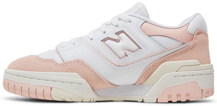 New Balance 550 Big Kid Pink Sand White