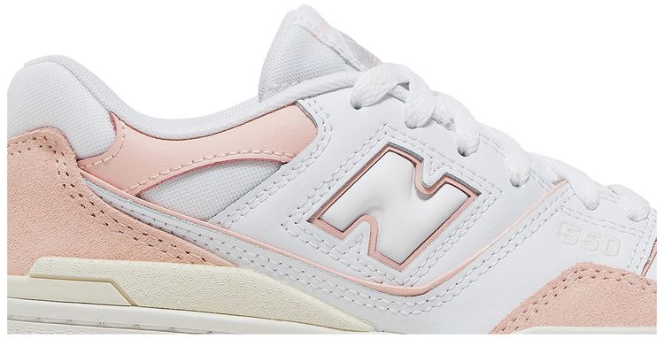 New Balance 550 Big Kid Pink Sand White