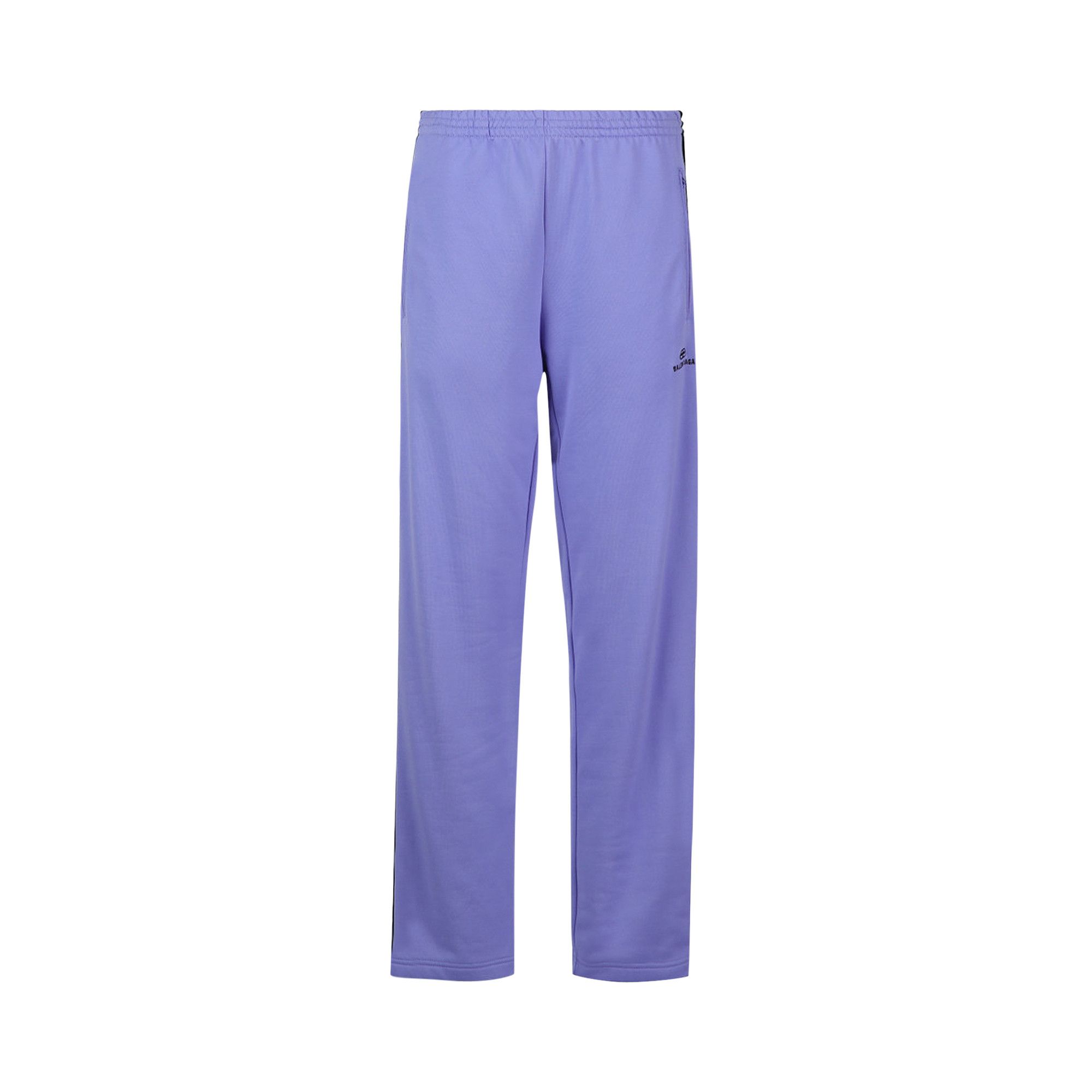 Buy Balenciaga Panelled Tracksuit Pants Lilac Black 595008