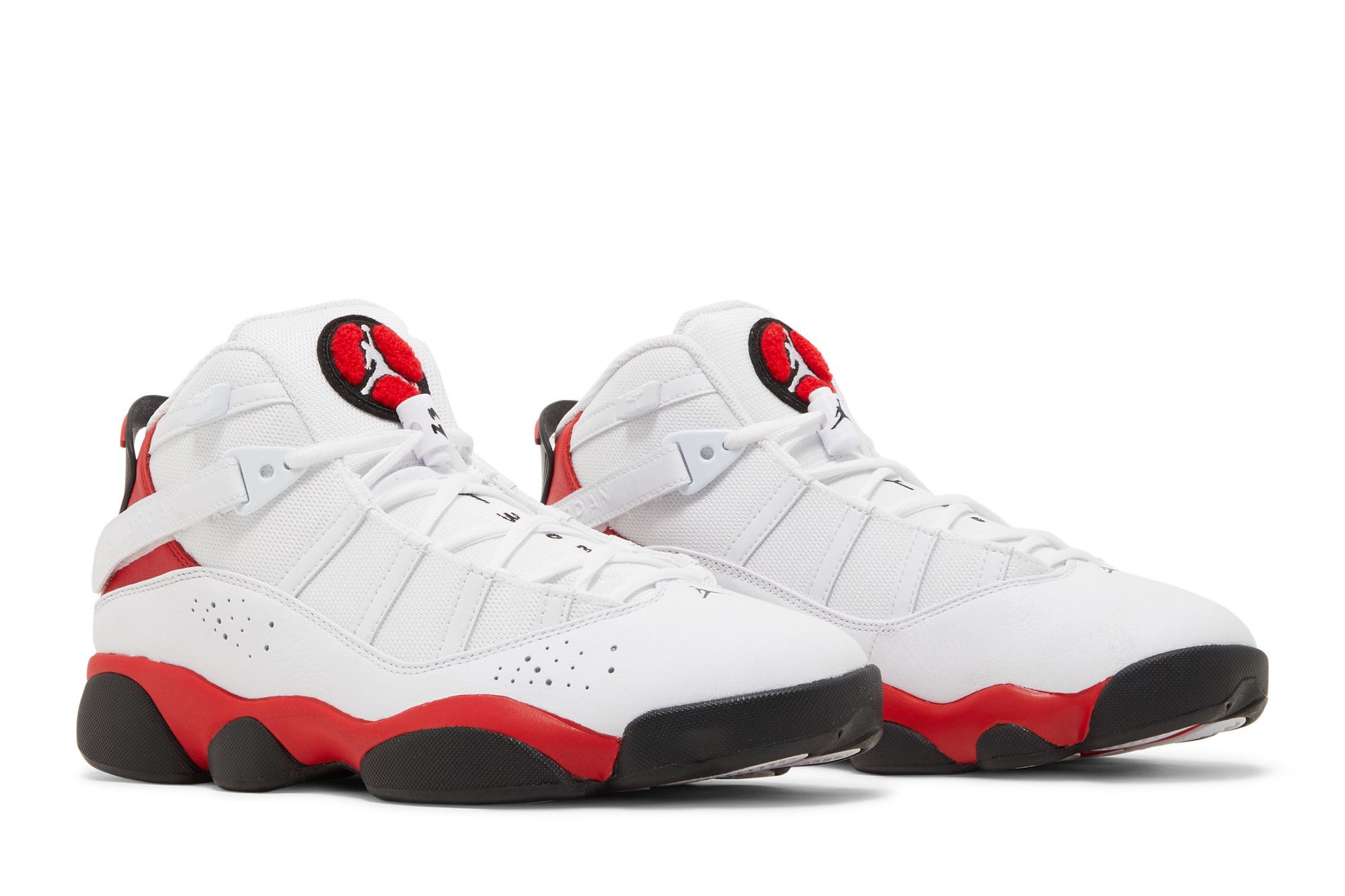 Jordan six rings white and red discount