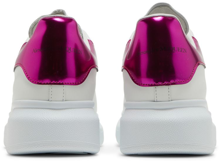 Alexander McQueen Wmns Oversized Sneaker White Printers Pink