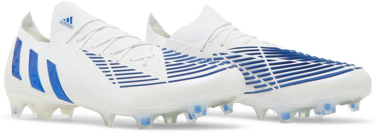 Adidas Predator Edge1 Low FG White Hi Res Blue