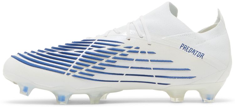 Adidas Predator Edge1 Low FG White Hi Res Blue