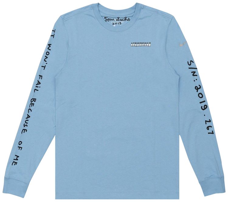Nike x Tom Sachs NRG Long Sleeve Shirt Skyline Blue