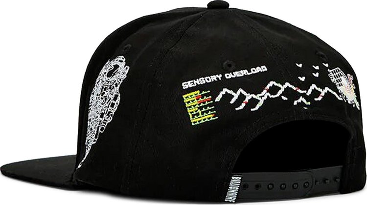 Billionaire Boys Club Overload Snapback Black