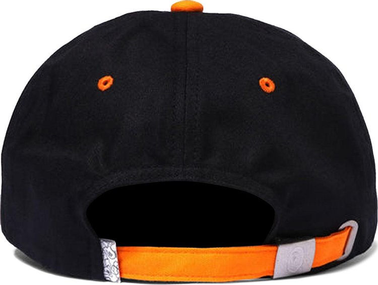 BAPE College Panel Cap Black