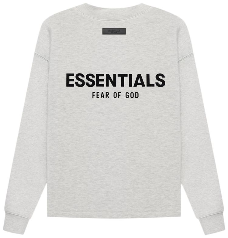 Fear of God Essentials Relaxed Crewneck Light Oatmeal