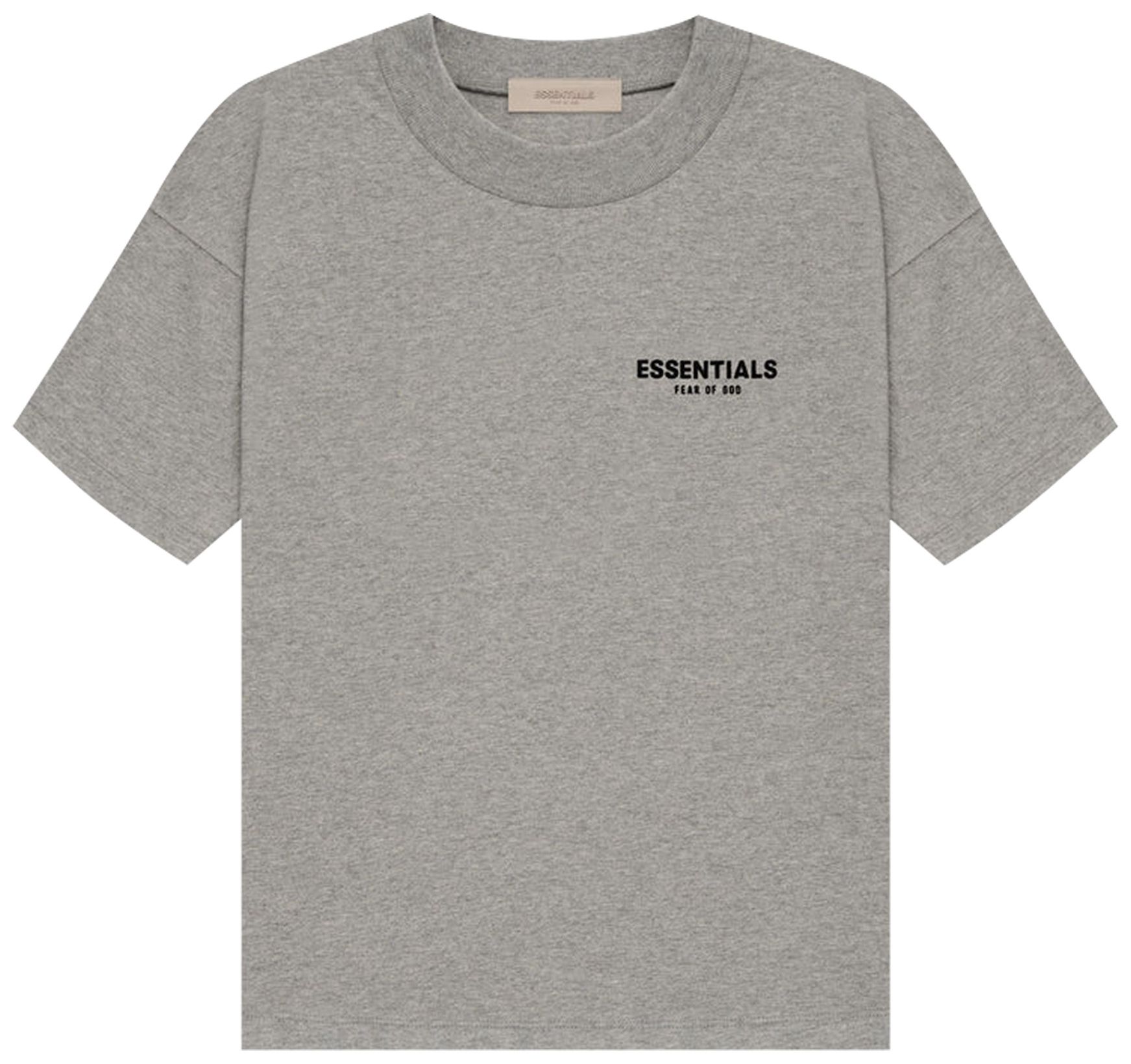 nike x fear of god oatmeal warm up tee
