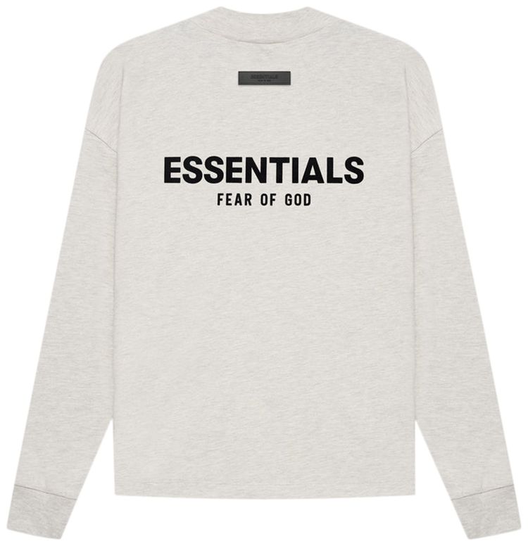 Fear of God Essentials Long Sleeve Tee Light Oatmeal
