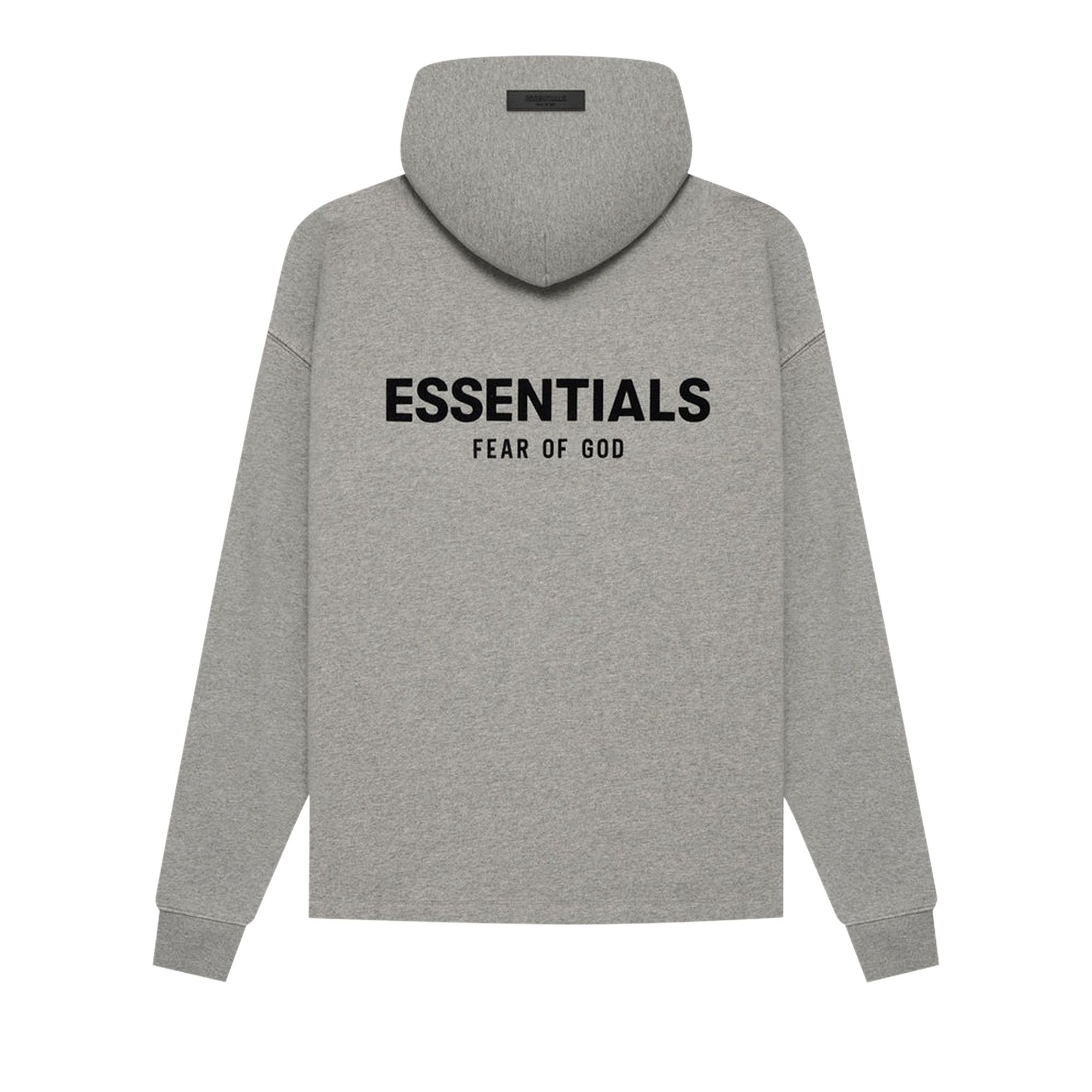 Buy Fear of God Essentials Relaxed Hoodie 'Dark Oatmeal