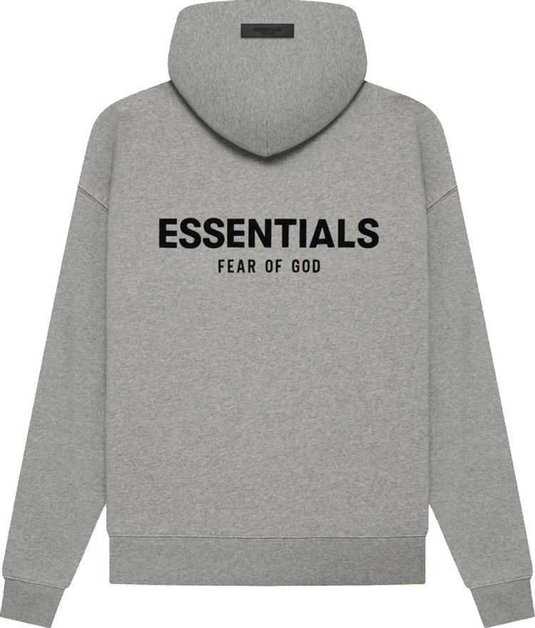 Fear of God Essentials Hoodie Dark Oatmeal