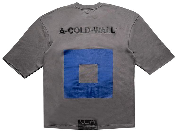 A Cold Wall No Display Oversized T Shirt Mid Grey