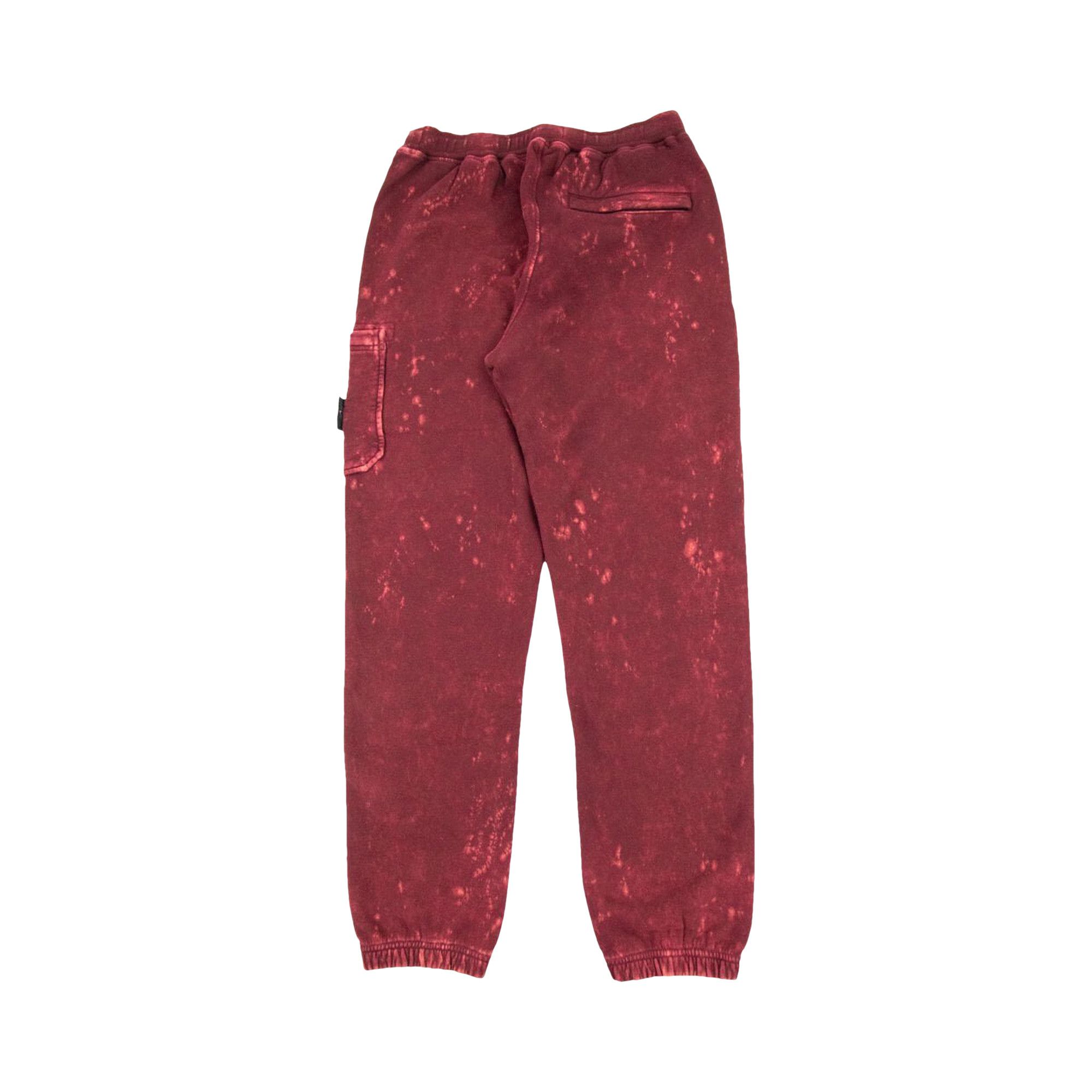 Buy Stone Island Tie Dye Sweatpants Red 751561438 V0012 GOAT