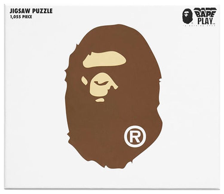 BAPE Ape Head Puzzle Brown
