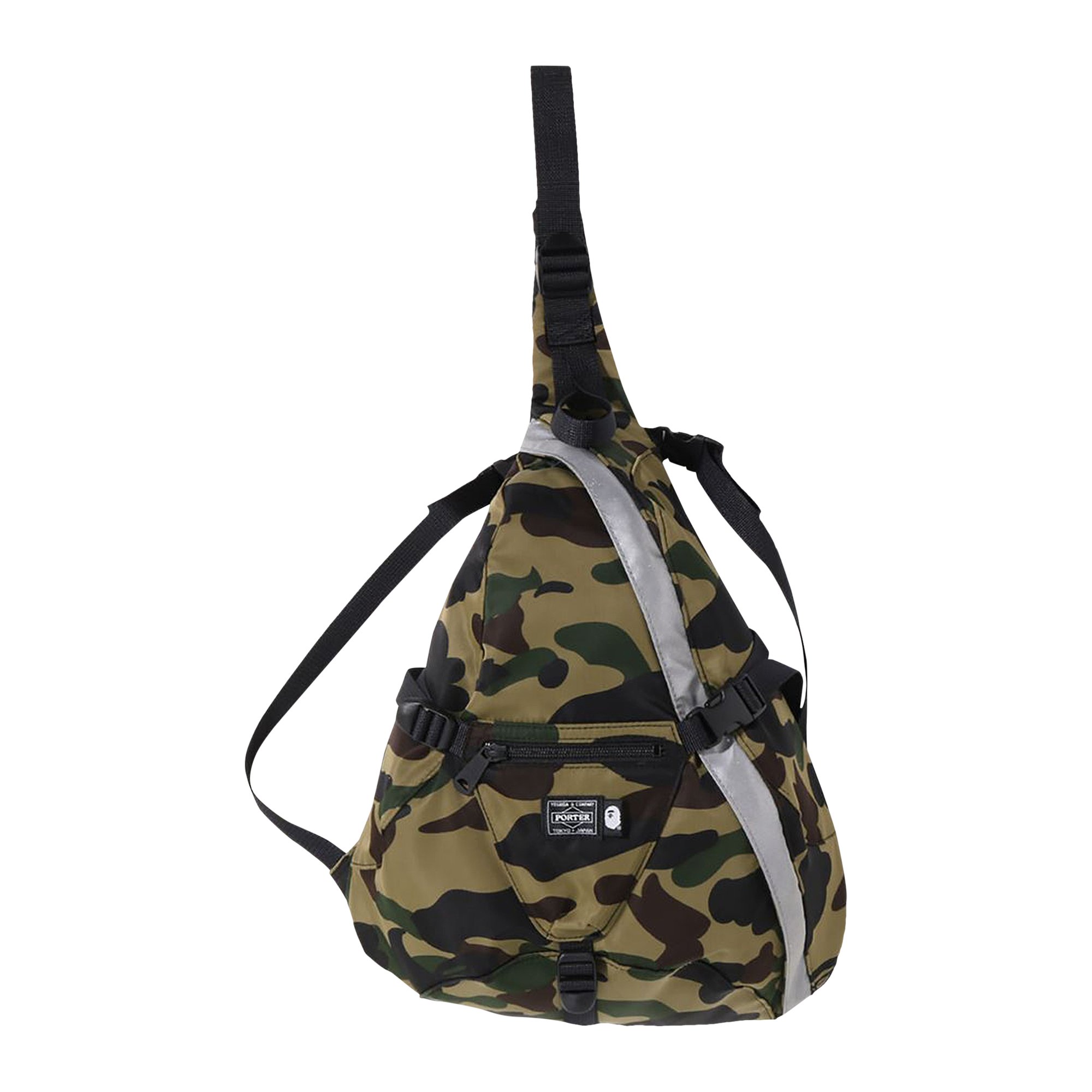 Buy BAPE x Porter 1st Camo One Shoulder Bag 'Green' - 1I33 189 928