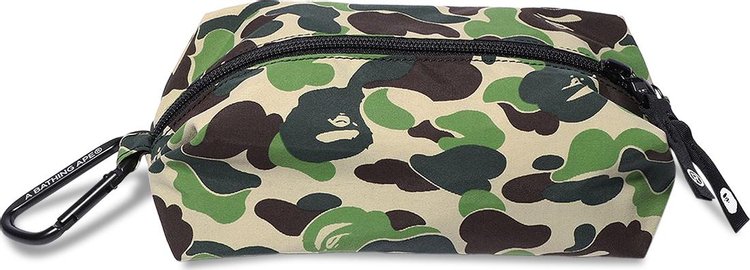 BAPE ABC Camo Pouch Green