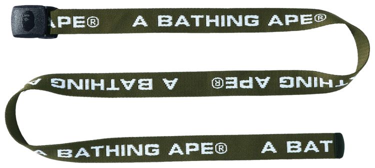 BAPE GI Belt Olive Drab