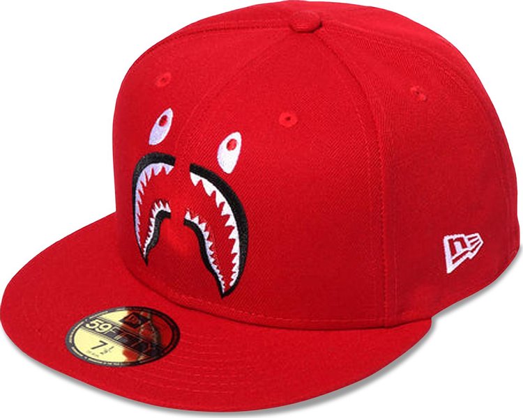 BAPE Shark New Era 95Fifty Cap 'Red'