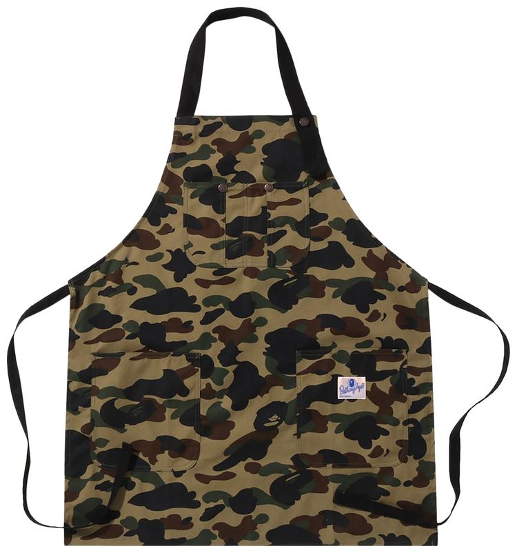 BAPE 1st Camo Duck Apron Green