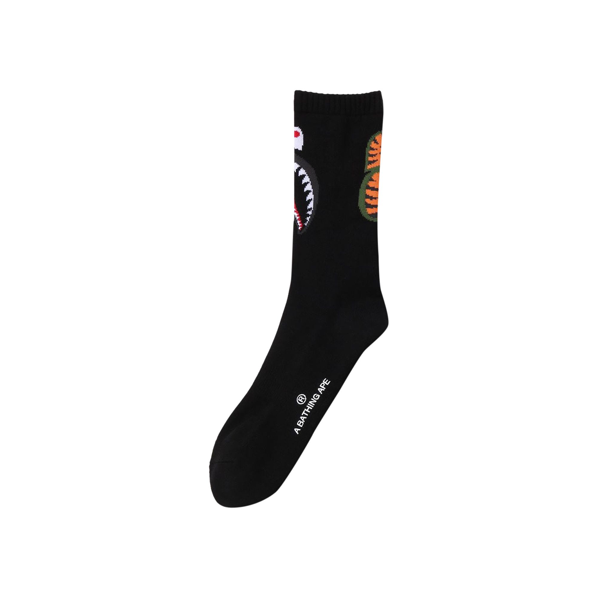 BAPE Shark Socks Black