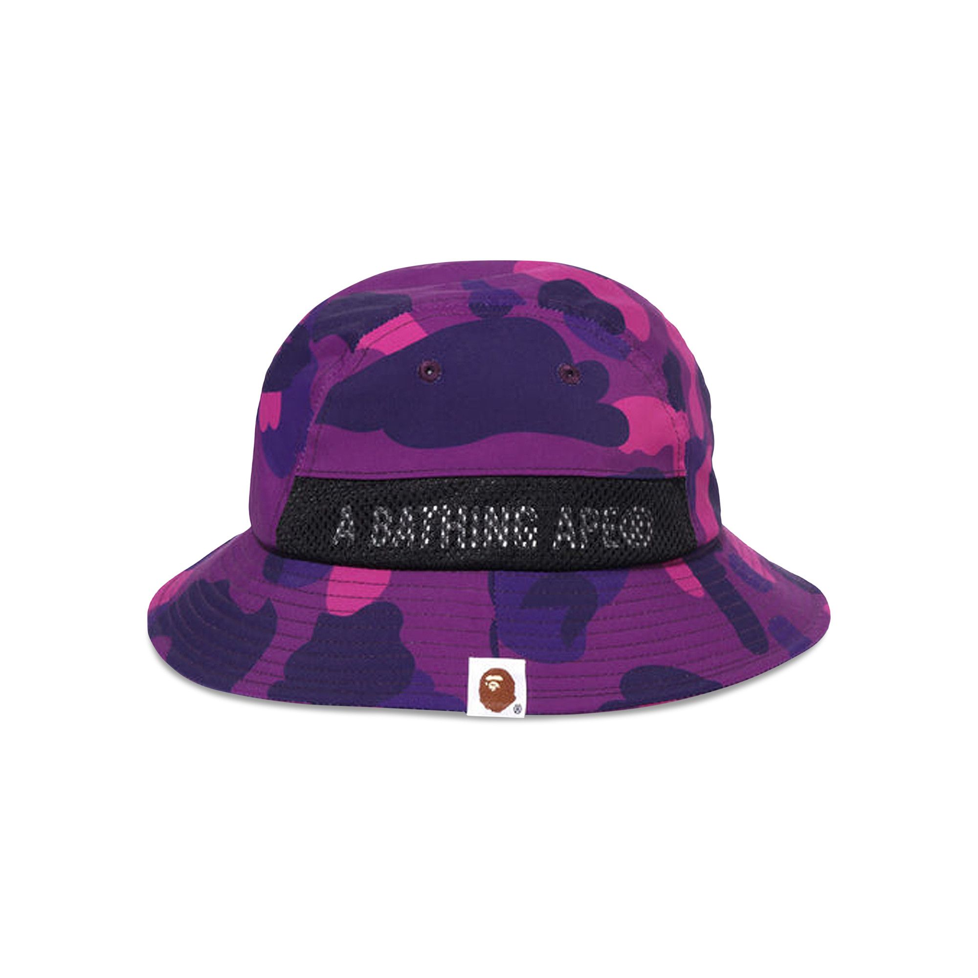 Size l BAPE Color Camo Panel Hat Purple