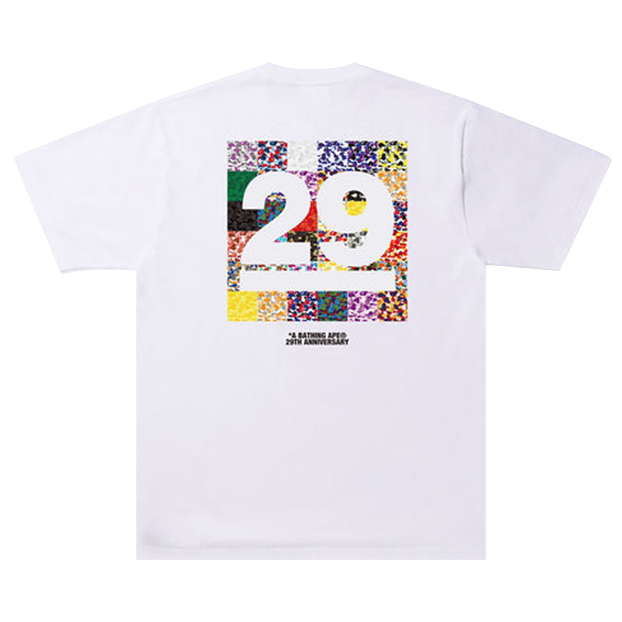 Buy BAPE 29th Anniversary Tee White 1I20 110 004 WHITE GOAT AU