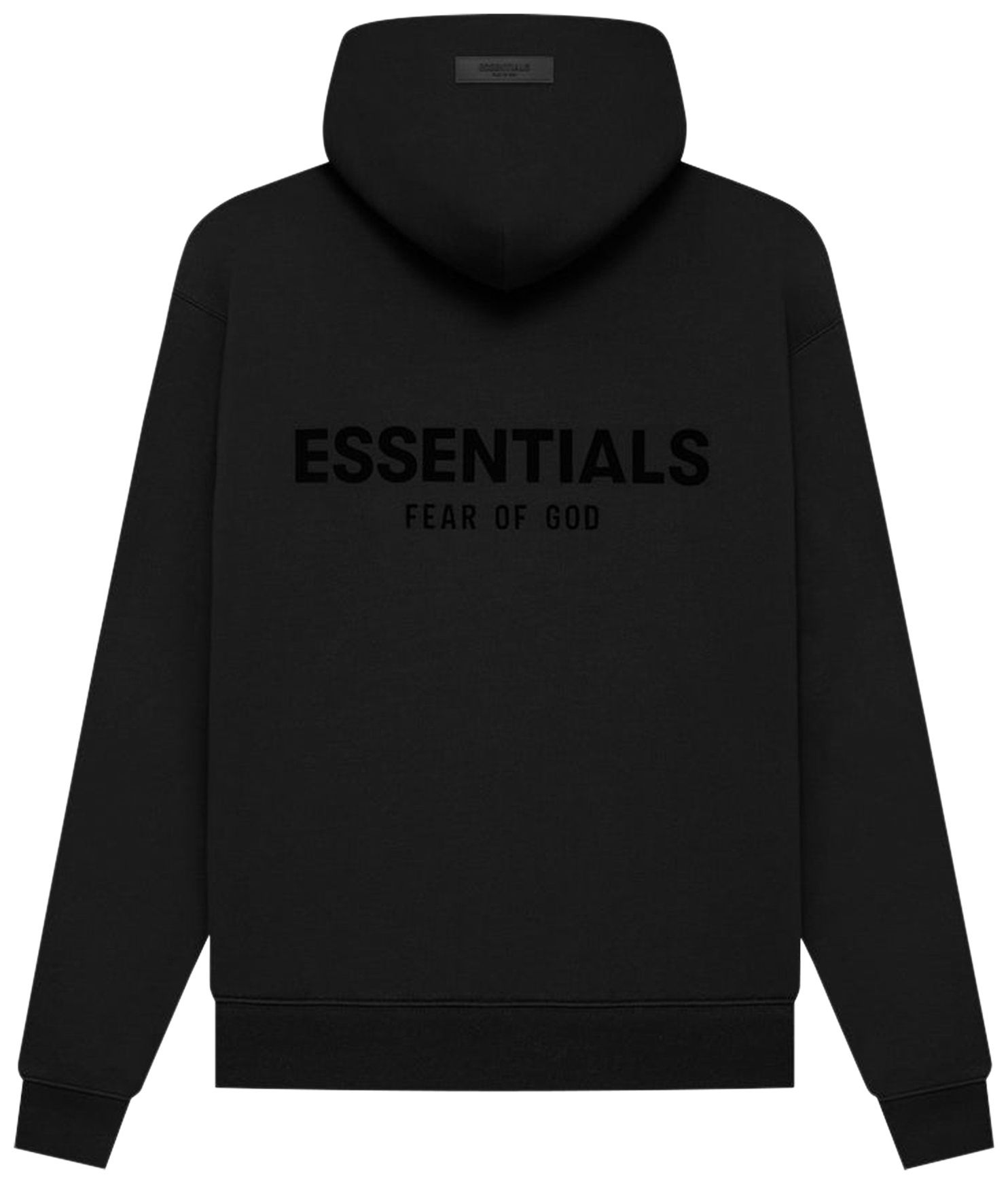 fear of god essentials pullover hoodie stretch limo ss22 on goat