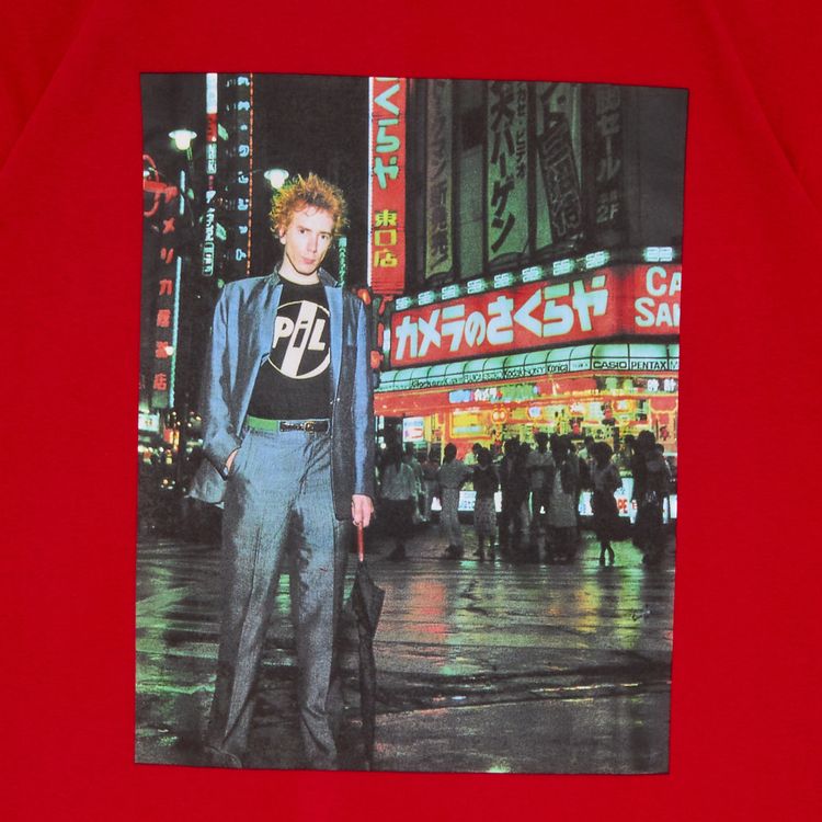 Supreme x PiL Live In Tokyo Tee Red