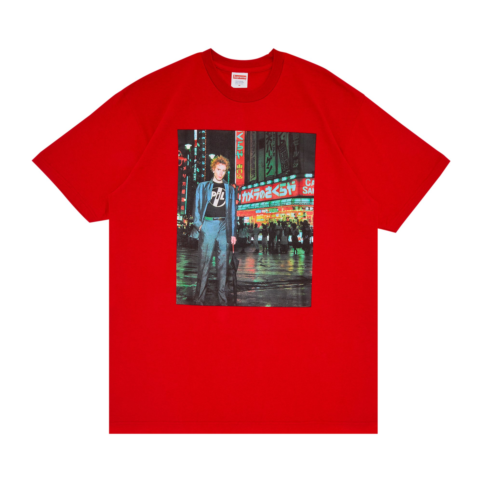 Buy Supreme x PiL Live In Tokyo Tee 'Red' - FW22T59 RED | GOAT CA
