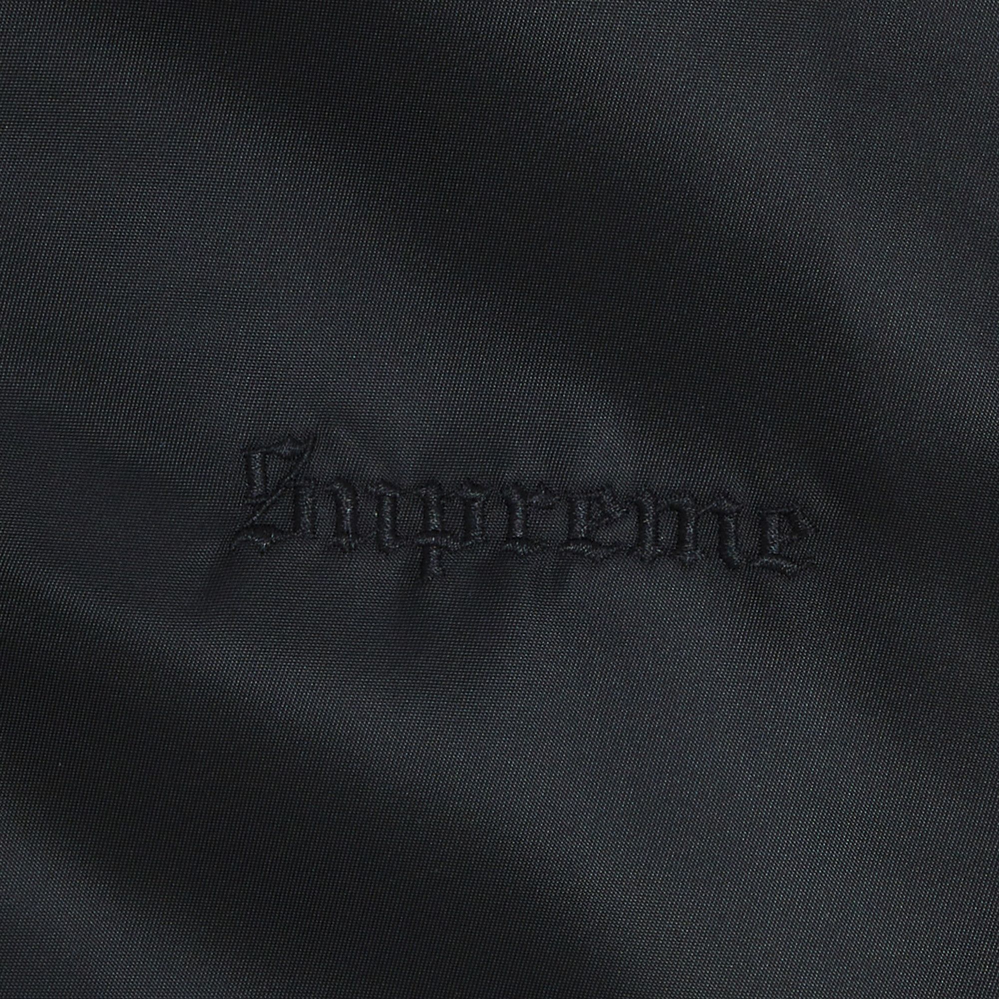 Buy Supreme Faux Fur Reversible MA-1 'Black' - FW22J80 BLACK