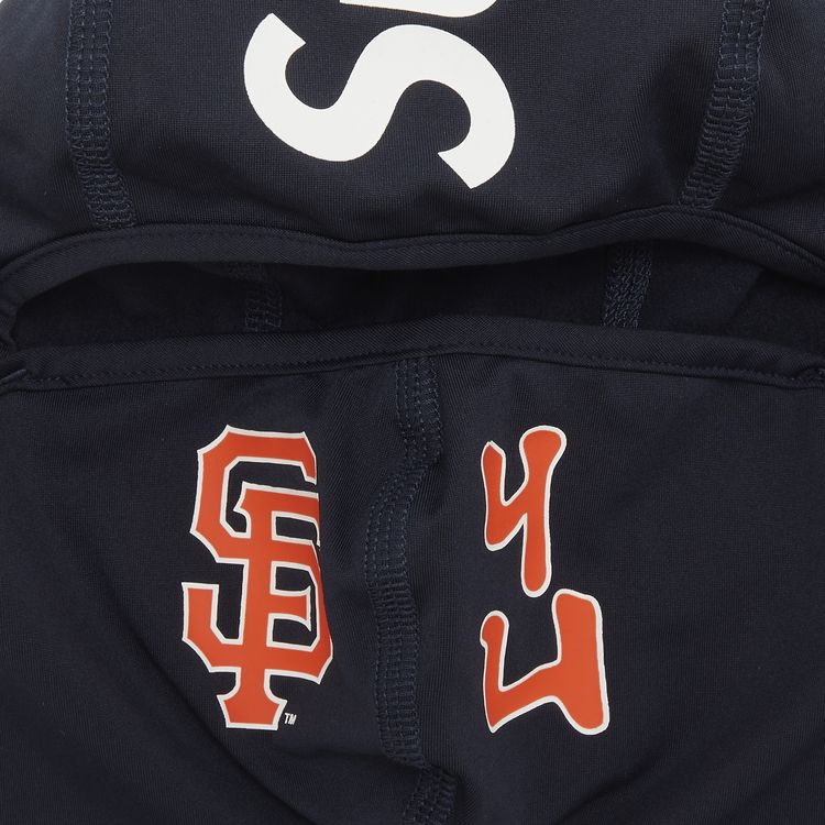 Supreme x MLB Kanji Teams Lightweight Balaclava   Giants Navy