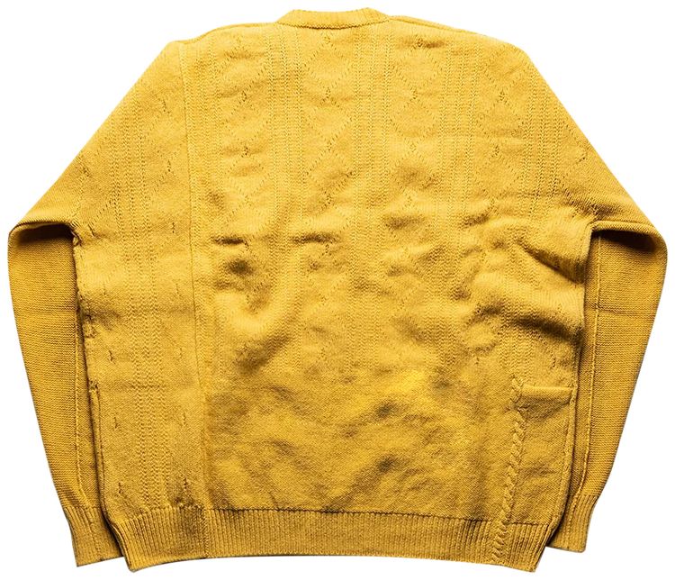 Raf Simons Ghost Oversized Knit Yellow