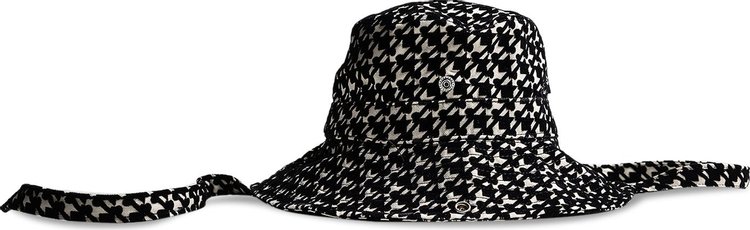 Midnight Studios Monogram Bucket Hat 'Black'