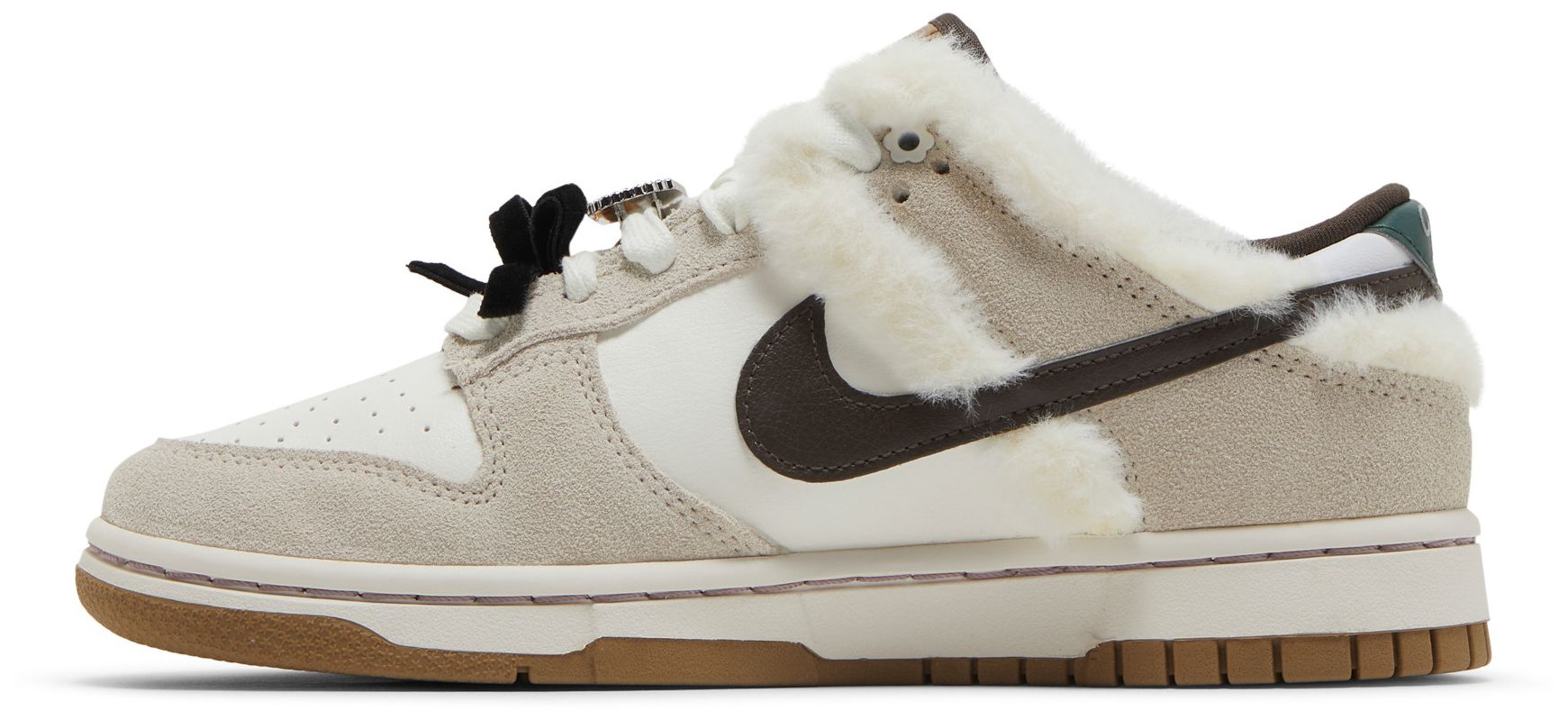 wmns dunk low white black