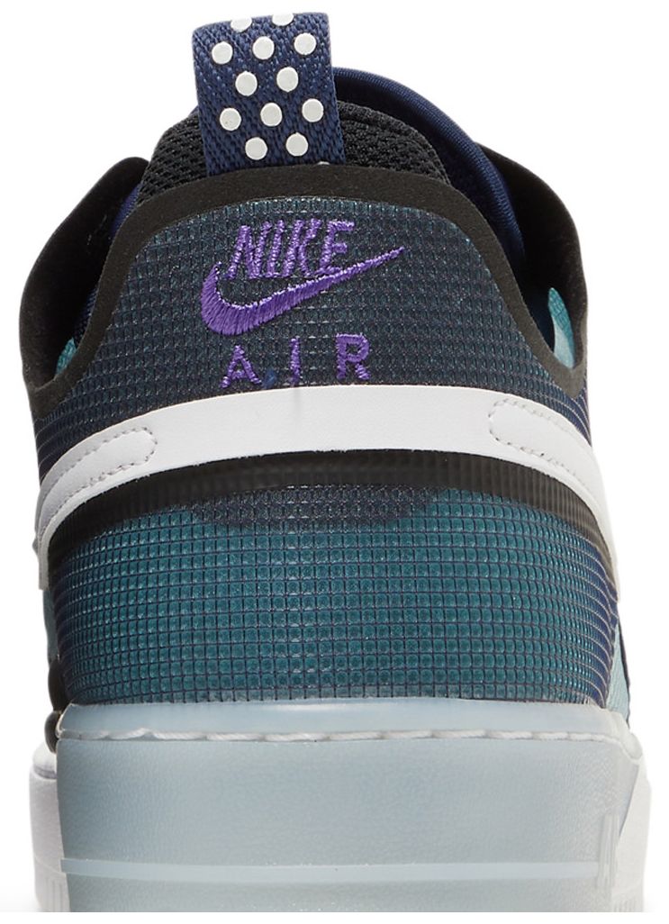 Nike Air Force 1 React Midnight Navy Teal