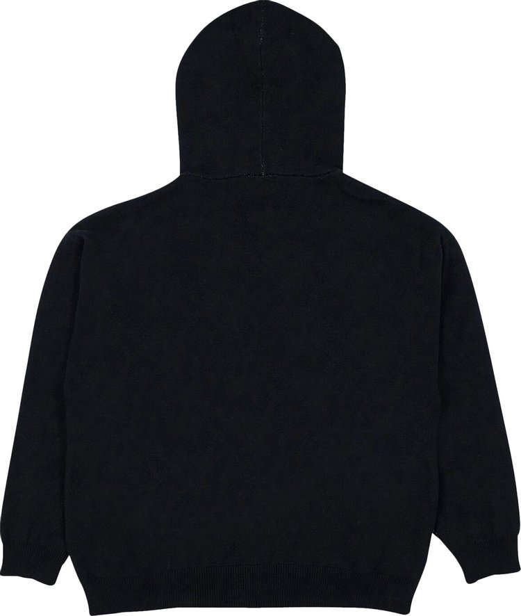 Pleasures Delivered Jacquard Knit Hoodie Black