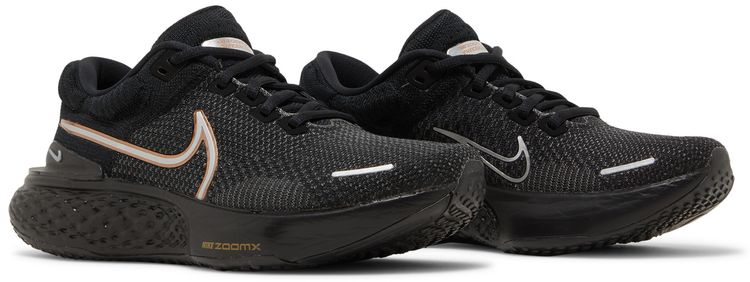 Nike Wmns ZoomX Invincible Run Flyknit 2 Black Metallic Copper