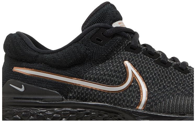 Nike Wmns ZoomX Invincible Run Flyknit 2 Black Metallic Copper
