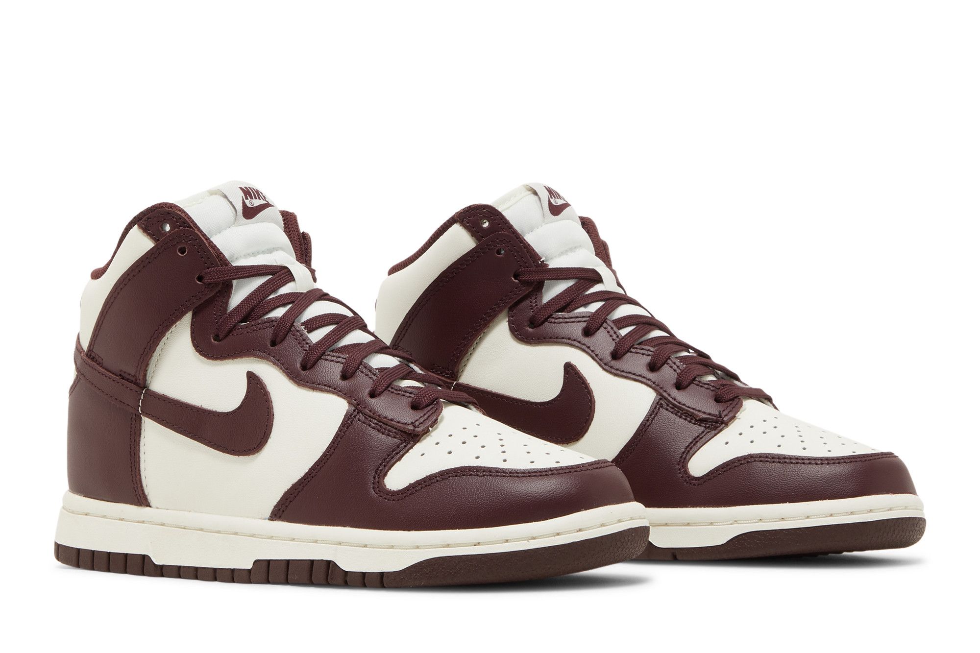 Women's NEW Nike Retro Dunk High Burgundy Crush Casual Shoes