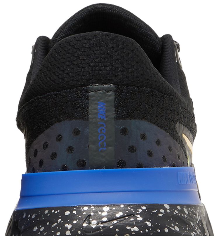 Nike React Infinity Run Flyknit 3 Black Citron Royal