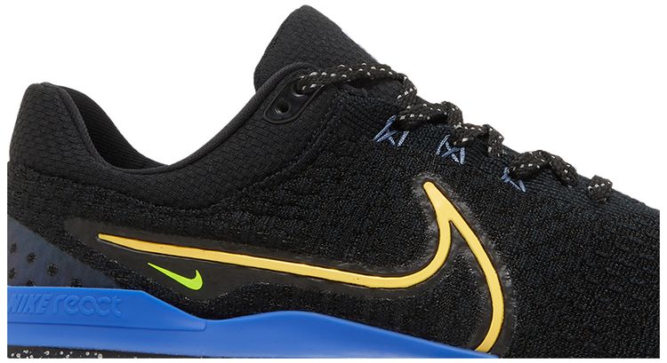 Nike React Infinity Run Flyknit 3 Black Citron Royal