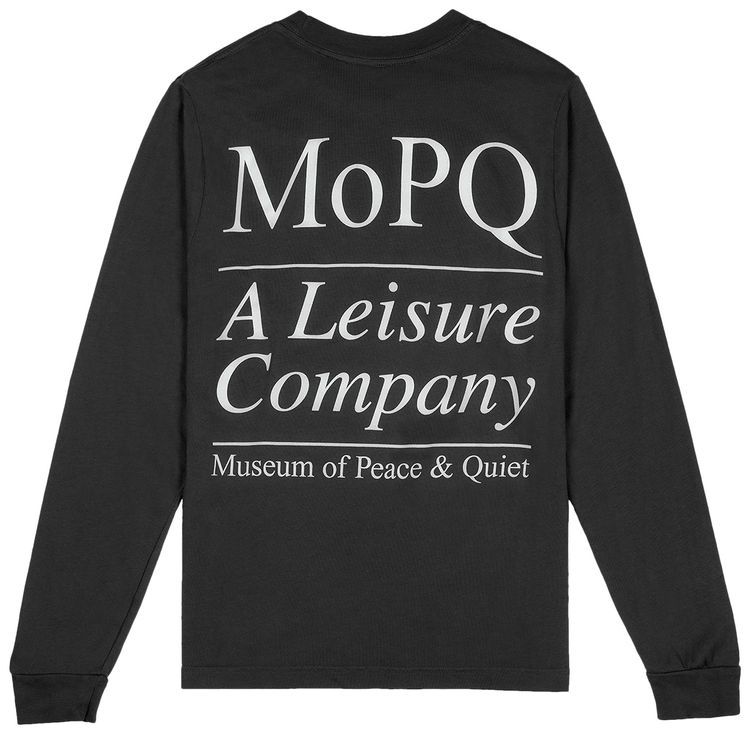 Museum of Peace  Quiet A Leisure Co Long Sleeve Black