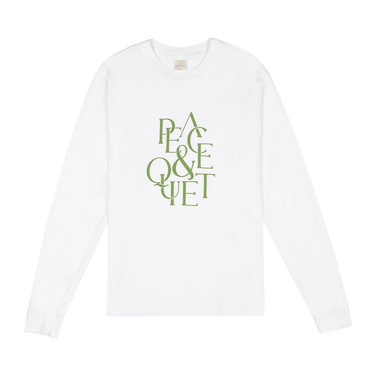 Museum of Peace & Quiet Serif Long-Sleeve 'White'