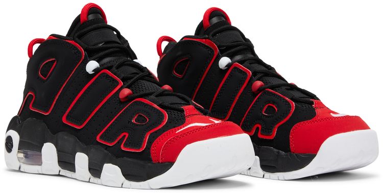 Nike Air More Uptempo GS Red Toe
