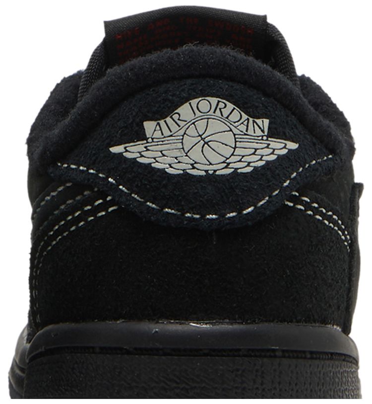 Travis Scott x Air Jordan 1 Retro Low OG SP TD Black Phantom