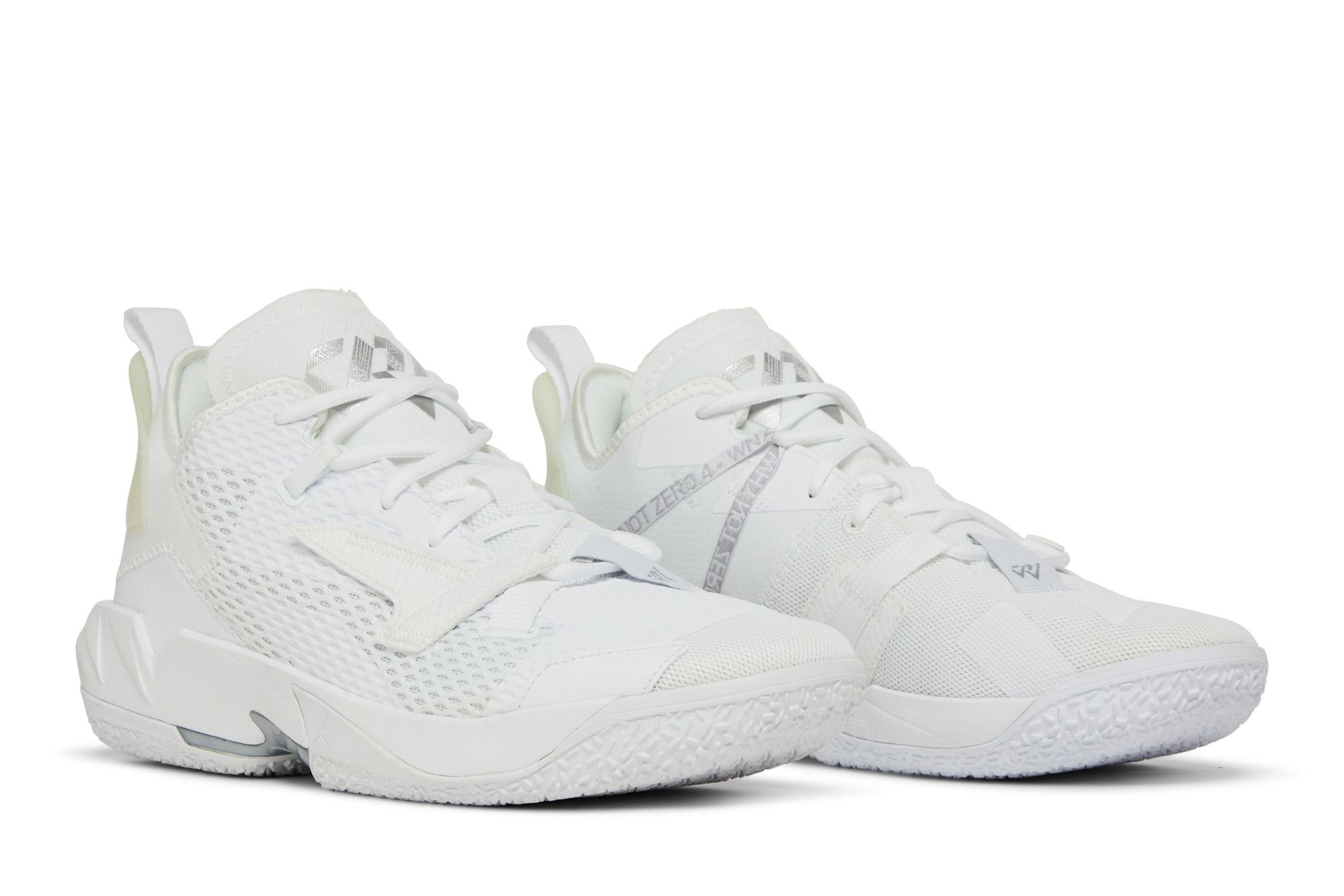 all white jordan why not