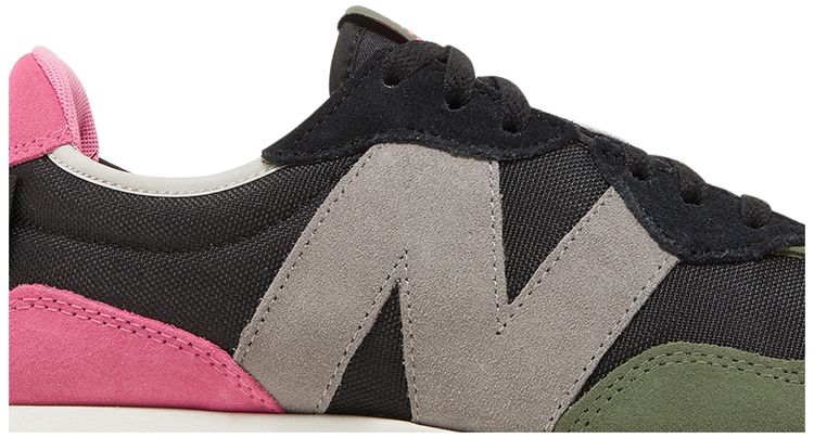 New Balance 327 Black Pink Green