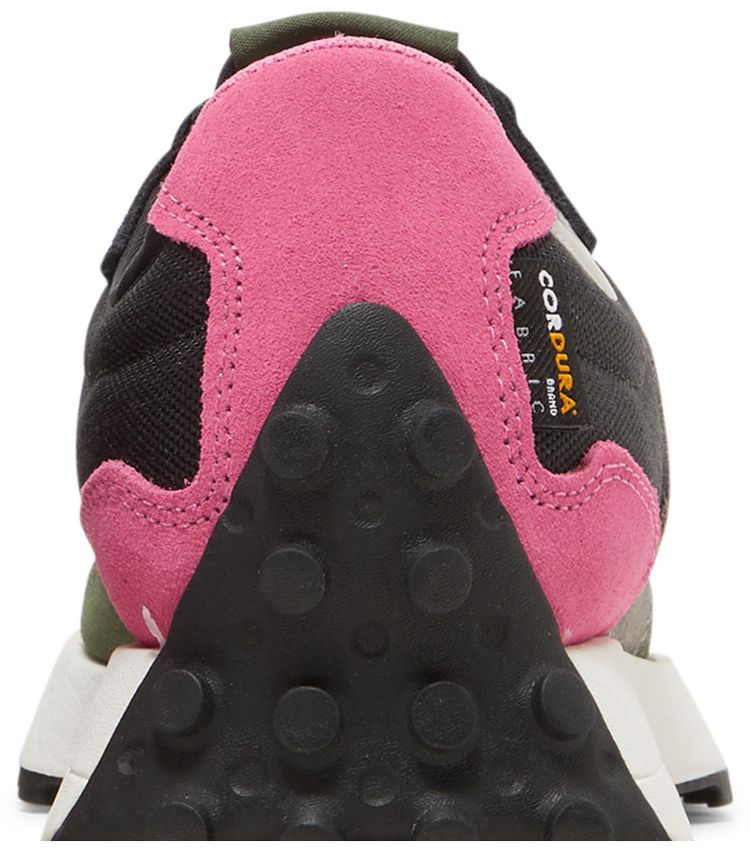 New Balance 327 Black Pink Green