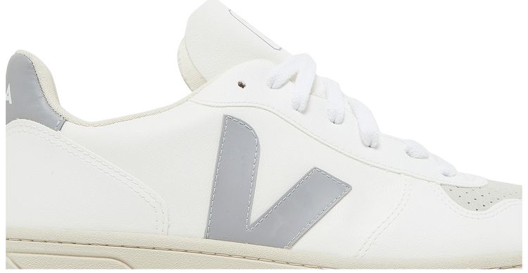 Veja V 10 White Oxford Grey
